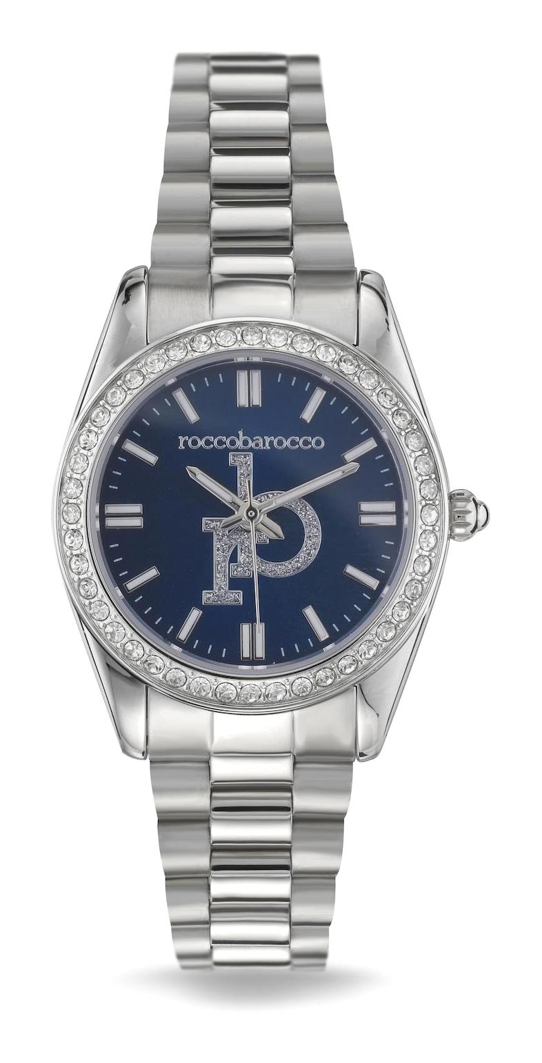 Rocco Barocco RB.3468L-01M 31 mm Gri Çelik Kordon Analog Kadın Kol Saati