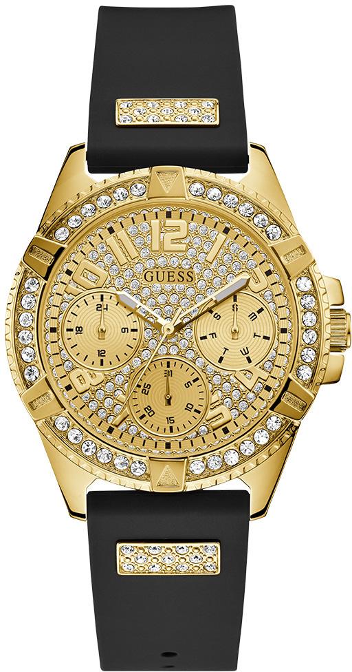 Guess GUW1160L1 Takvimli 40 mm Siyah Silikon Kordon Analog Kadın Kol Saati