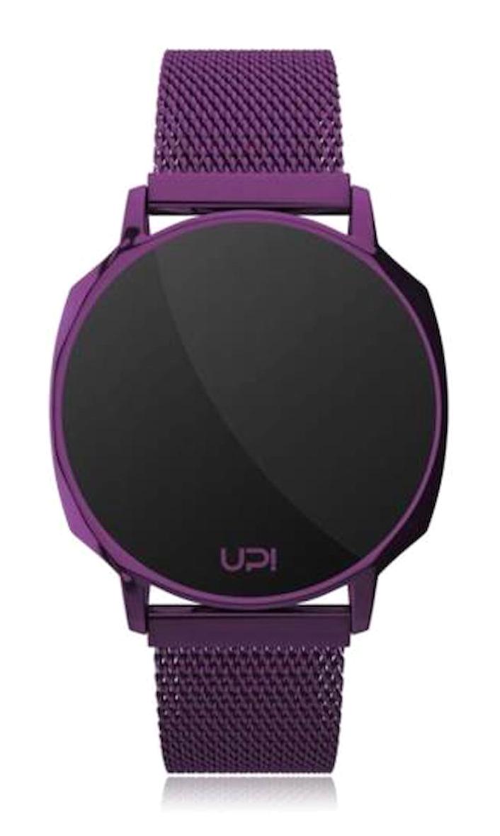Upwatch 42 mm Mor Çelik Kordon Dijital Kadın Kol Saati