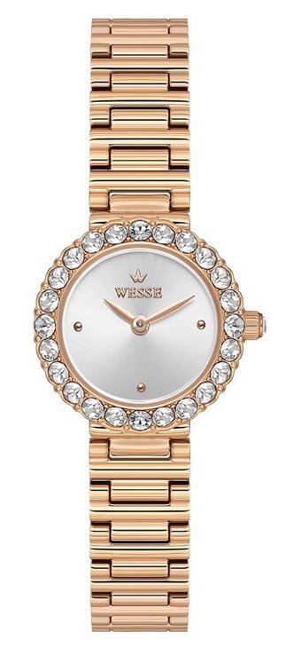 Wesse WWL112104 25 mm Rose Gold Çelik Kordon Analog Kadın Kol Saati