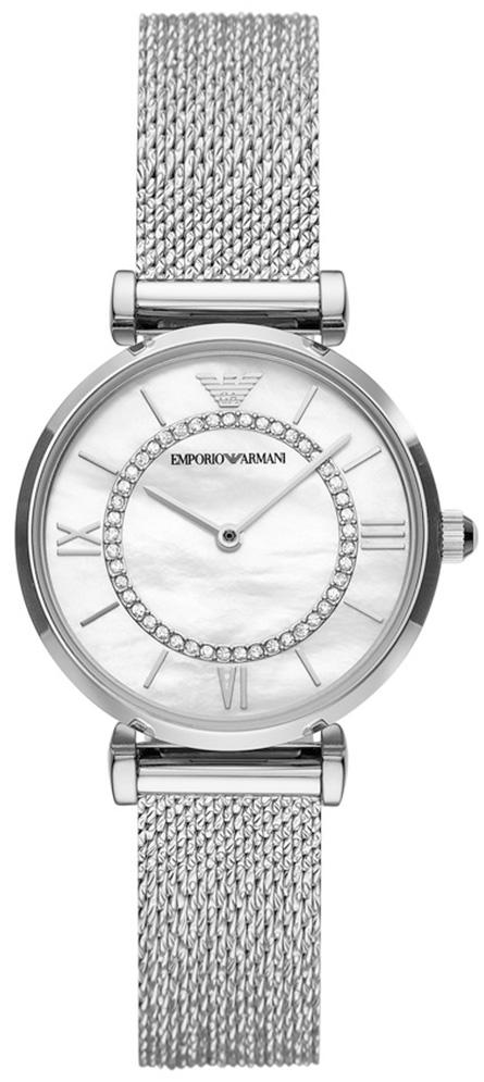 Emporio Armani AR11319 32 mm Gri Çelik Kordon Analog Kadın Kol Saati