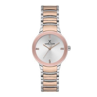 Daniel Klein DK.1.13722-5 30 mm Gri-Rose Gold Çelik Kordon Analog Kadın Kol Saati