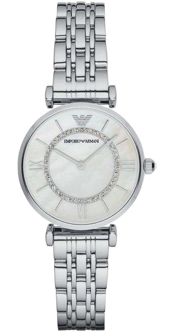 Emporio Armani AR1908 32 mm Gri Çelik Kordon Analog Kadın Kol Saati