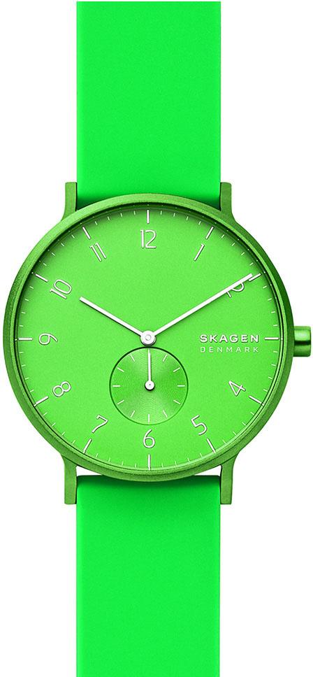 Skagen SKW6556 41 mm Yeşil Silikon Kordon Analog Kadın Kol Saati