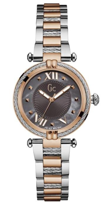 Guess GCY18015L5MF 32 mm Gri-Rose Gold Çelik Kordon Analog Kadın Kol Saati