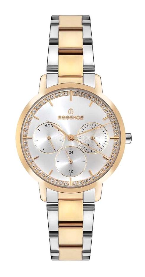 Essence ES6748FE.230 36 mm Altın-Gri Çelik Kordon Analog Kadın Kol Saati