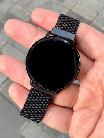 Choppers 30 mm Siyah Metal Kordon Dijital Kadın Kol Saati