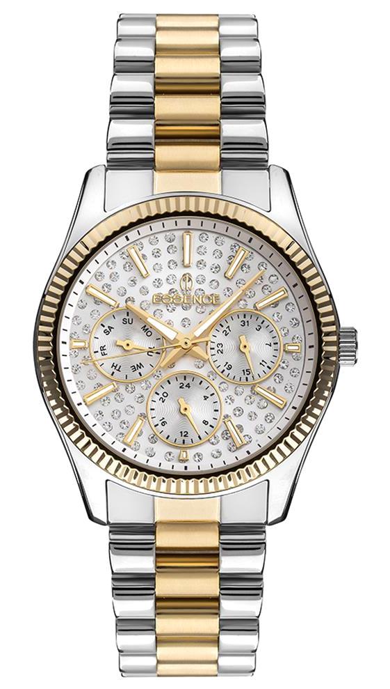 Essence ES6740FE.230 36 mm Altın-Gri Çelik Kordon Analog Kadın Kol Saati