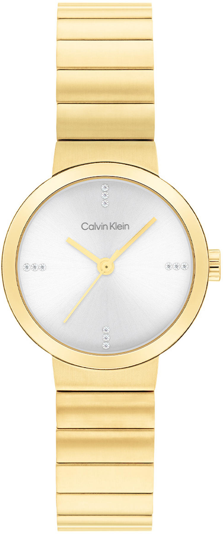 Calvin Klein CK25200416 25 mm Altın Çelik Kordon Analog Kadın Kol Saati