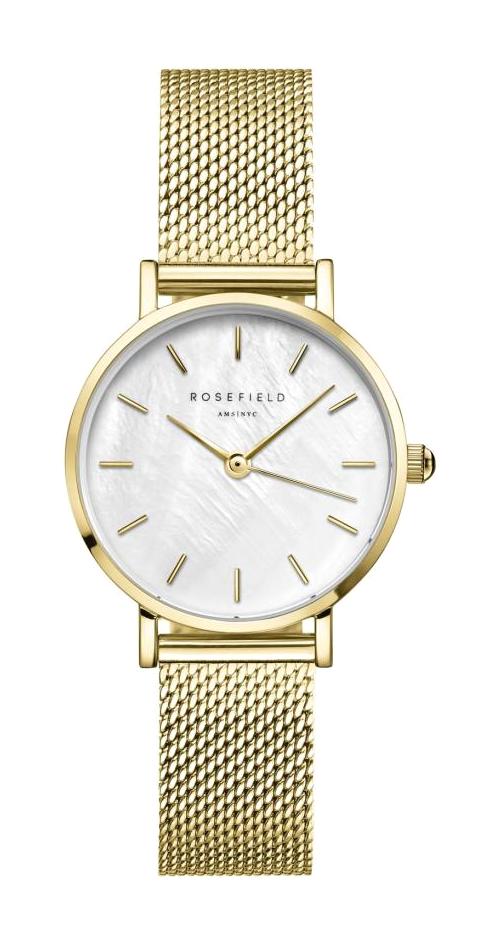 Rosefield SMGMG.S06 26 mm Altın Çelik Kordon Analog Kadın Kol Saati
