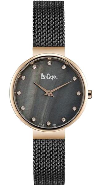 Lee Cooper LC06625.450 40 mm Siyah Çelik Kordon Analog Kadın Kol Saati