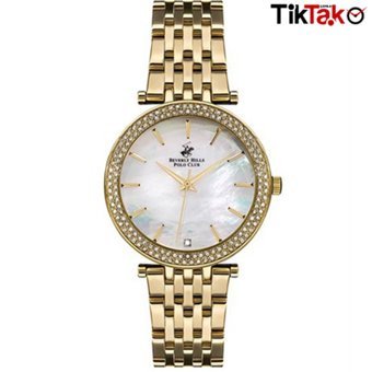 Beverly Hills Polo Club BP3234X.416 34 mm Altın Çelik Kordon Analog Kadın Kol Saati