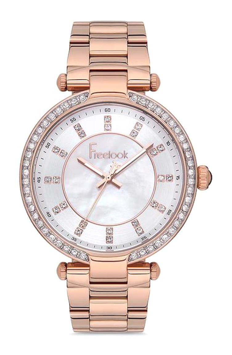 Freelook FL.1.10062.3 38 mm Rose Gold Çelik Kordon Analog Kadın Kol Saati