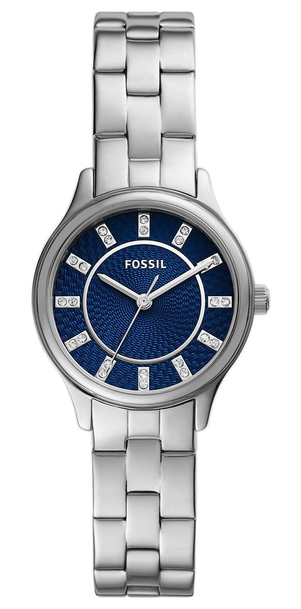 Fossil FBQ3914 26 mm Gri Çelik Kordon Analog Kadın Kol Saati