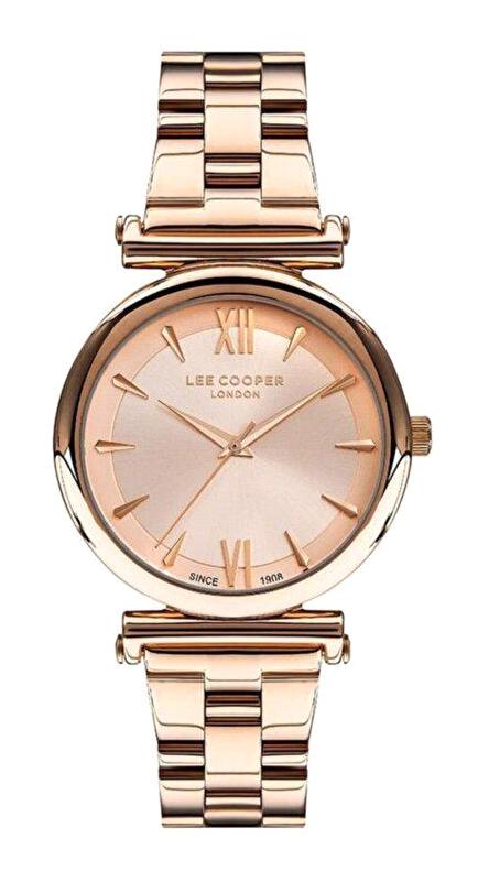 Lee Cooper LC07226.410 36 mm Rose Gold Çelik Kordon Analog Kadın Kol Saati