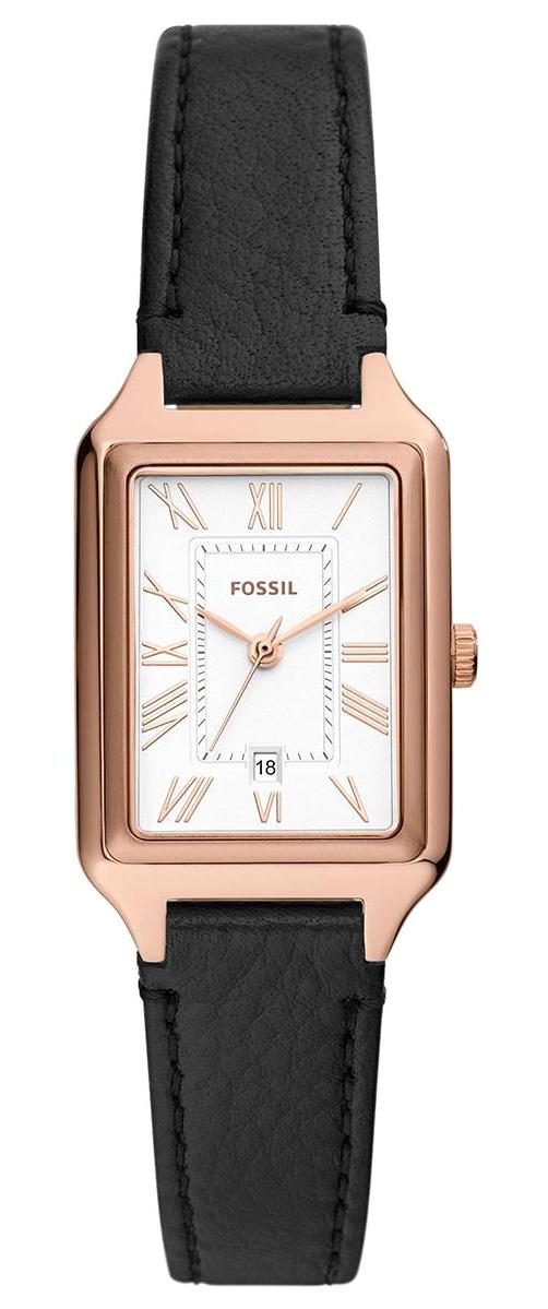 Fossil FES5310 28 mm Siyah Çelik Kordon Analog Kadın Kol Saati