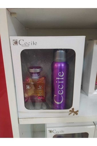 Cecile Aura İkili Kadın Parfüm Deodorant Seti EDT 100 ml + Deodorant 150 ml