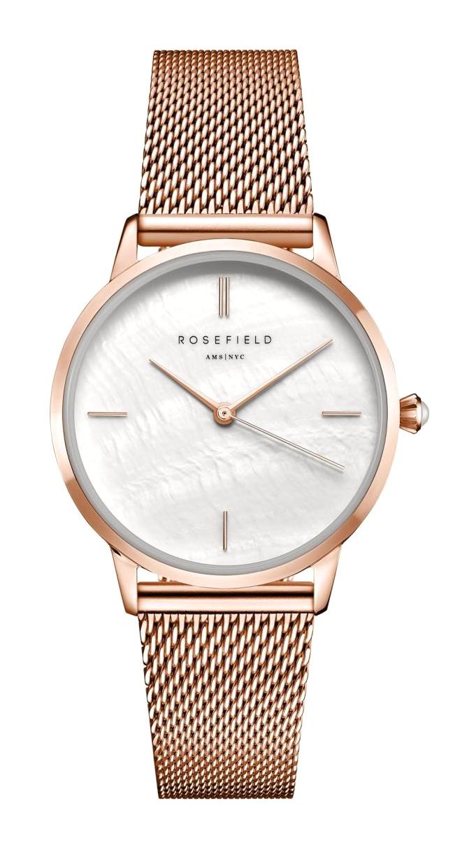 Rosefield RMRMR.R09 36 mm Rose Gold Çelik Kordon Analog Kadın Kol Saati