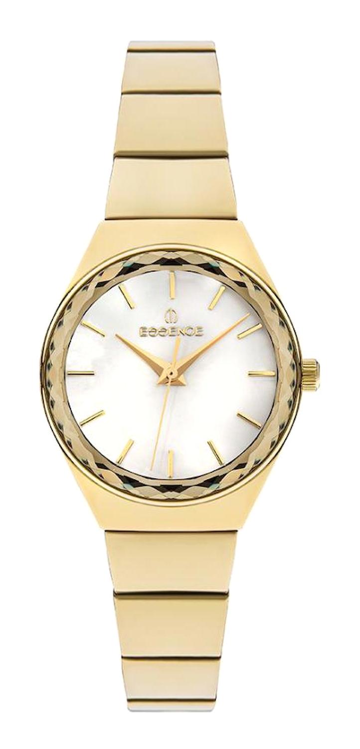 Essence D1128.120 31 mm Altın Çelik Kordon Analog Kadın Kol Saati