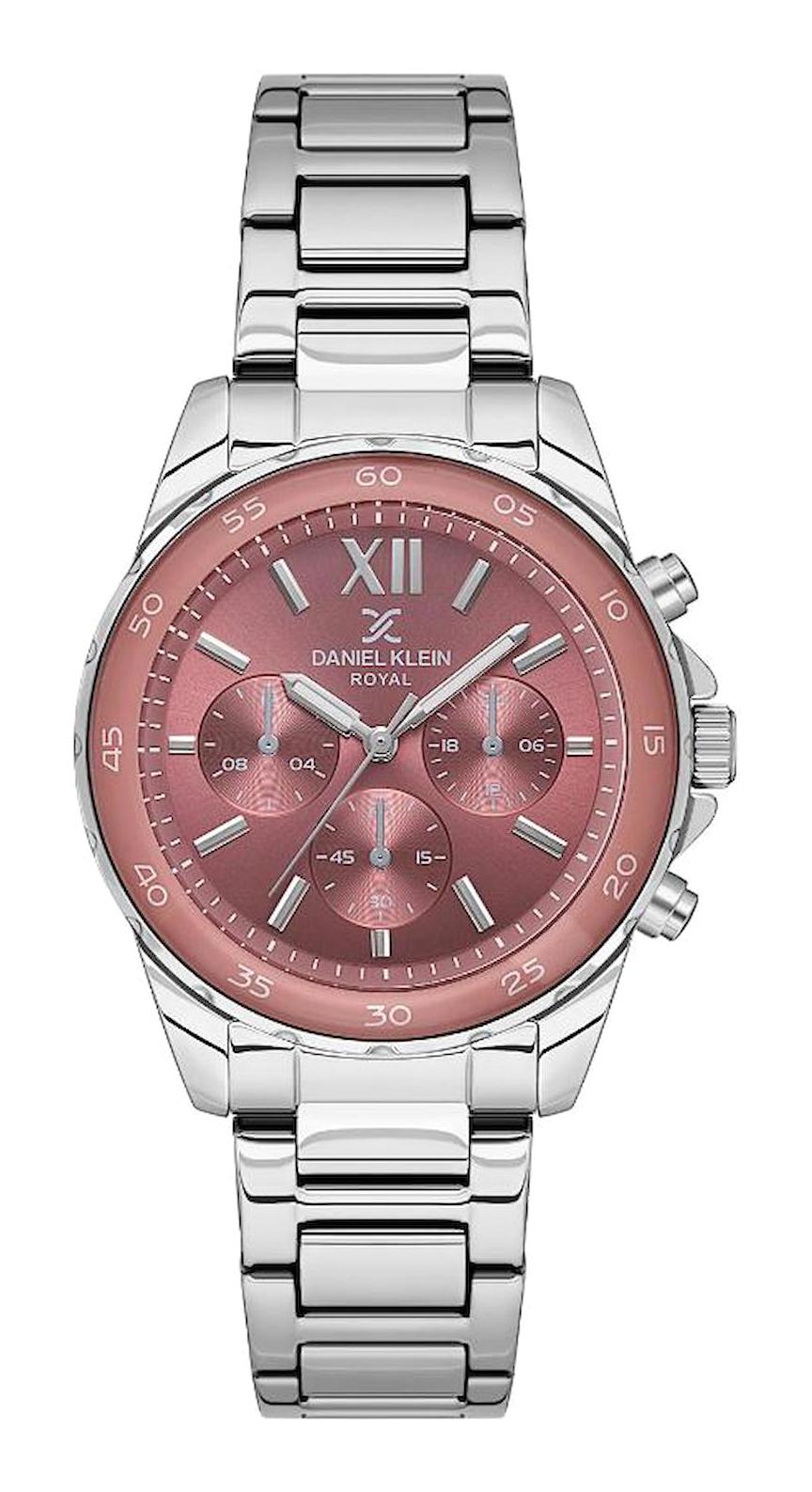 Daniel Klein DKE.1.10575-2 37 mm Gri Metal Kordon Analog Kadın Kol Saati