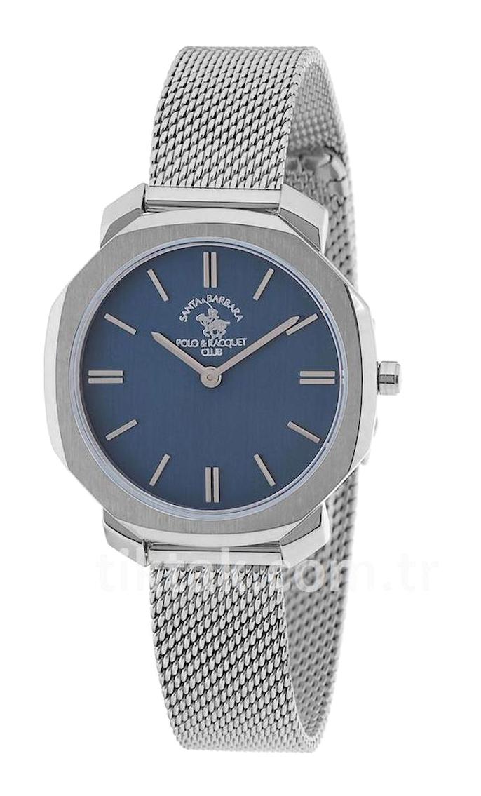 Santa Barbara Polo & Racquet Club SB.1.10043.2 38 mm Gri Metal Kordon Analog Kadın Kol Saati