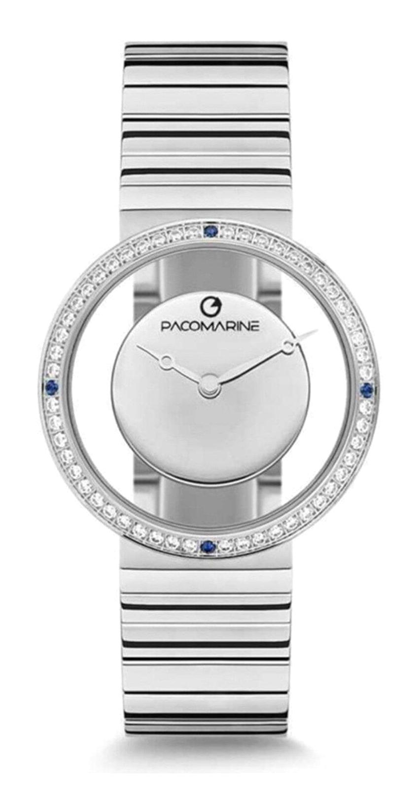 Pacomarine PM.51079.09 31-34 mm Gri Çelik Kordon Analog Kadın Kol Saati