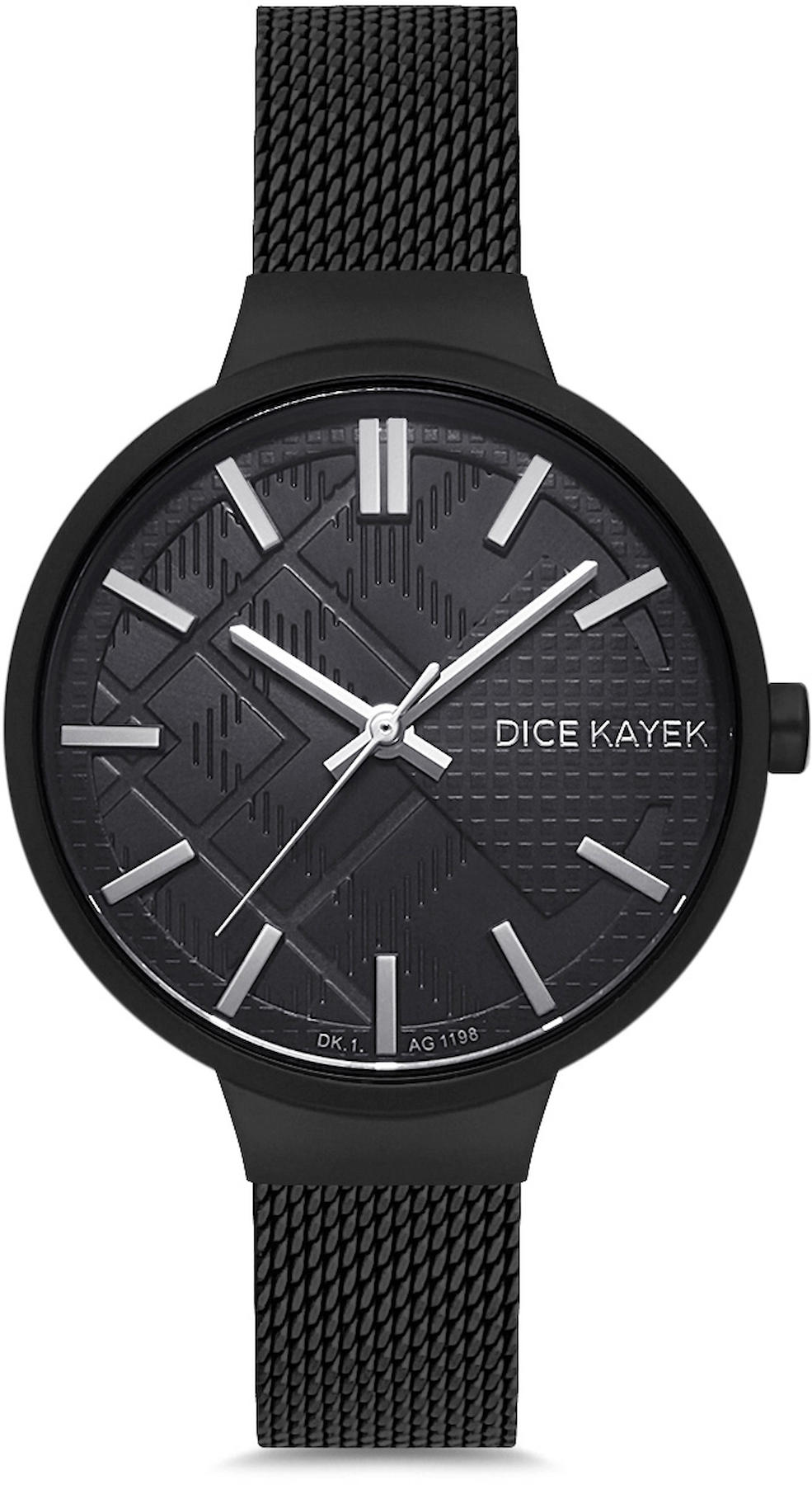 Dice Kayek DK.1.AG1198.08 34 mm Siyah Metal Kordon Analog Kadın Kol Saati