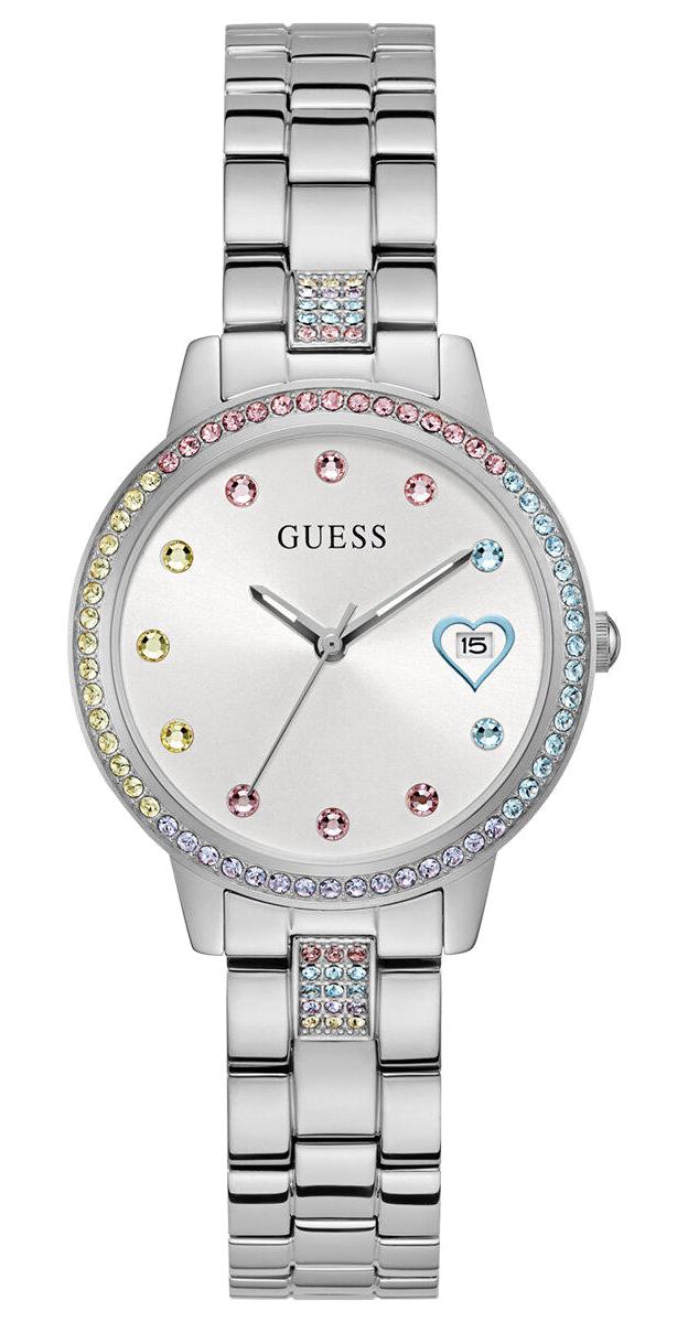 Guess GUGW0657L1 36 mm Gri Çelik Kordon Analog Kadın Kol Saati