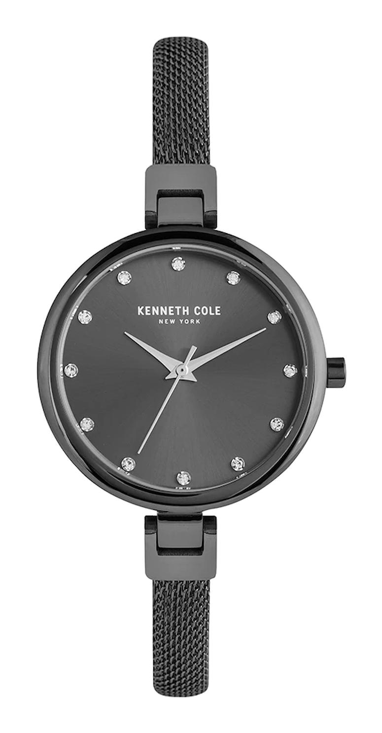 Kenneth Cole KC50617004 36 mm Siyah Metal Kordon Analog Kadın Kol Saati
