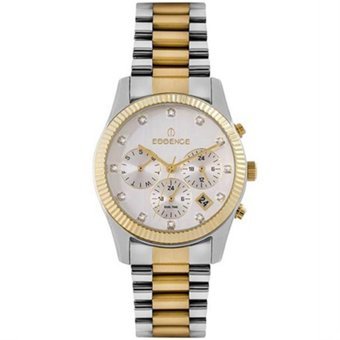 Essence ES6573FE.230 Takvimli 38 mm Altın-Gri Çelik Kordon Analog Kadın Kol Saati