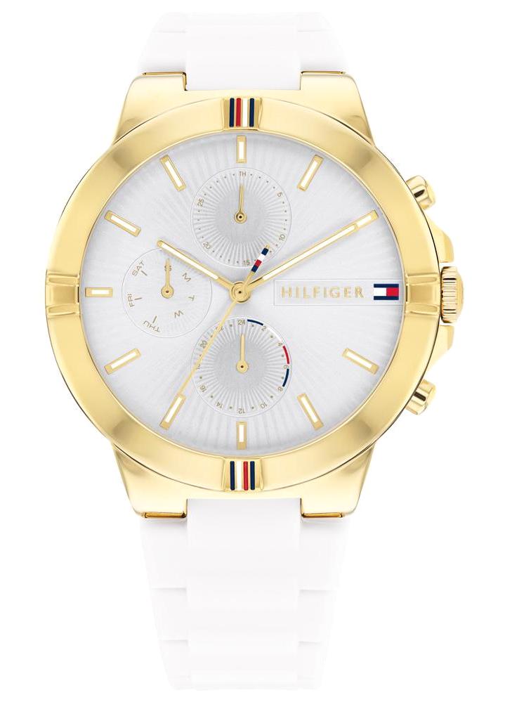 Tommy Hilfiger TH1782333 38 mm Beyaz Silikon Kordon Analog Kadın Kol Saati
