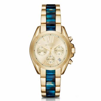 Michael Kors MK6318 36 mm Altın-Lacivert Çelik Kordon Analog Kadın Kol Saati