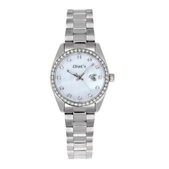 Dial X DX-5084-5 31-35 mm Gri Metal Kordon Analog Kadın Kol Saati