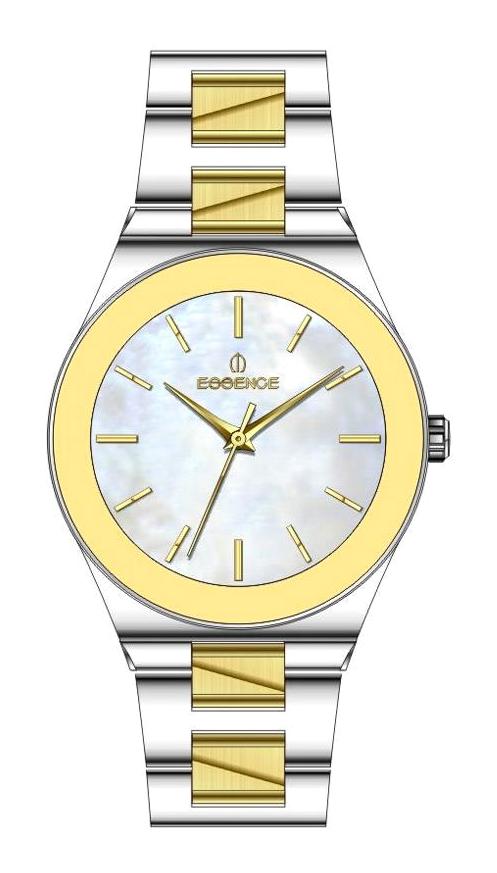 Essence ES6690FE.220 32 mm Altın-Gri Çelik Kordon Analog Kadın Kol Saati