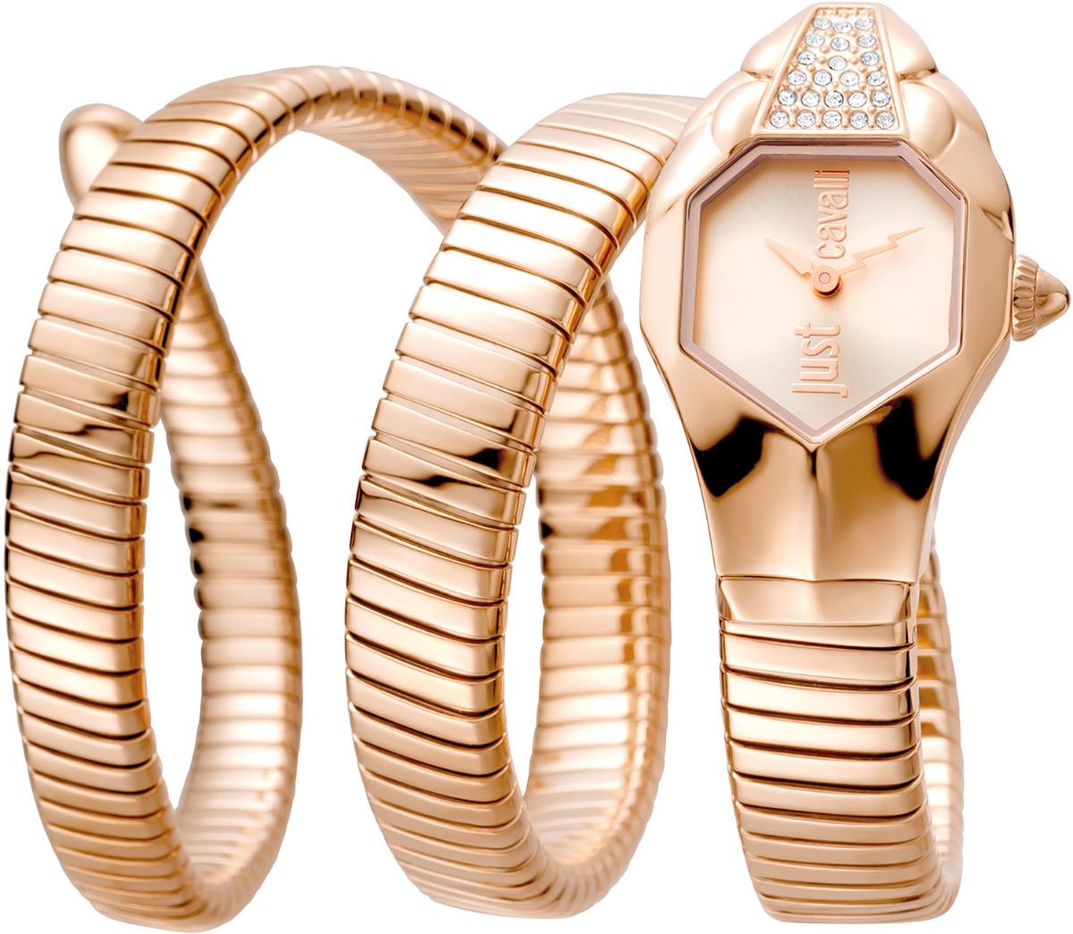 Just Cavalli JC1L022M0035 22 mm Rose Gold Çelik Kordon Analog Kadın Kol Saati