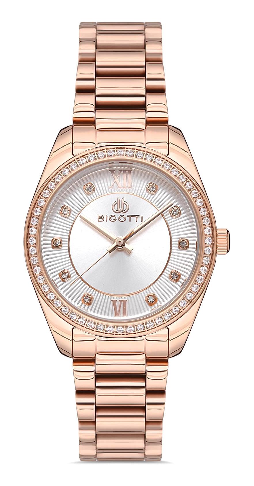 Bigotti BG.1.10195.2 36 mm Bronz Çelik Kordon Analog Kadın Kol Saati