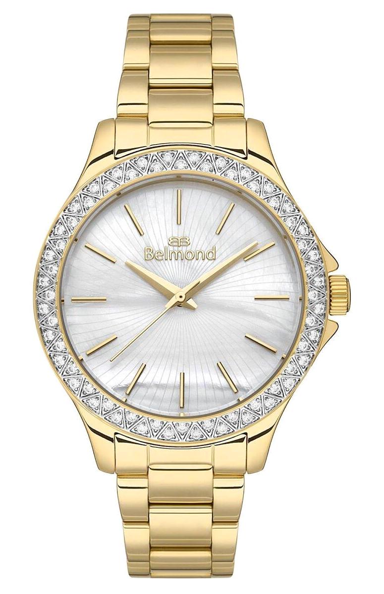 Belmond SRL1089.120 34 mm Altın Çelik Kordon Analog Kadın Kol Saati