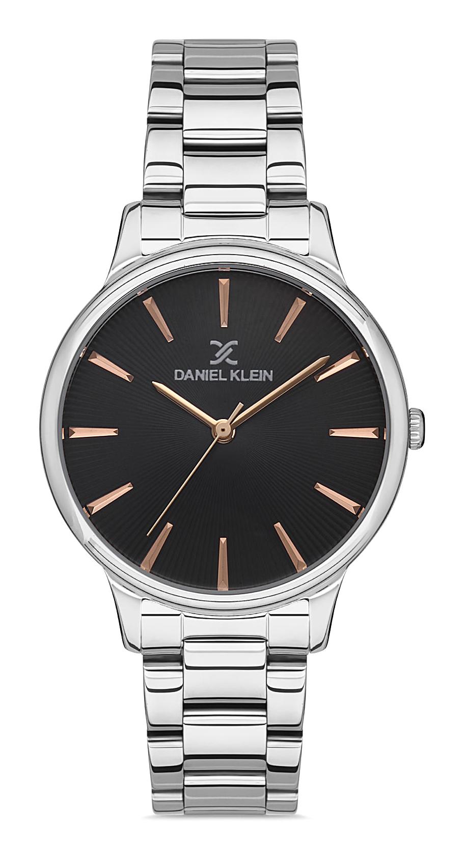 Daniel Klein DKE.1.10012.5 35 mm Gri Çelik Kordon Analog Kadın Kol Saati