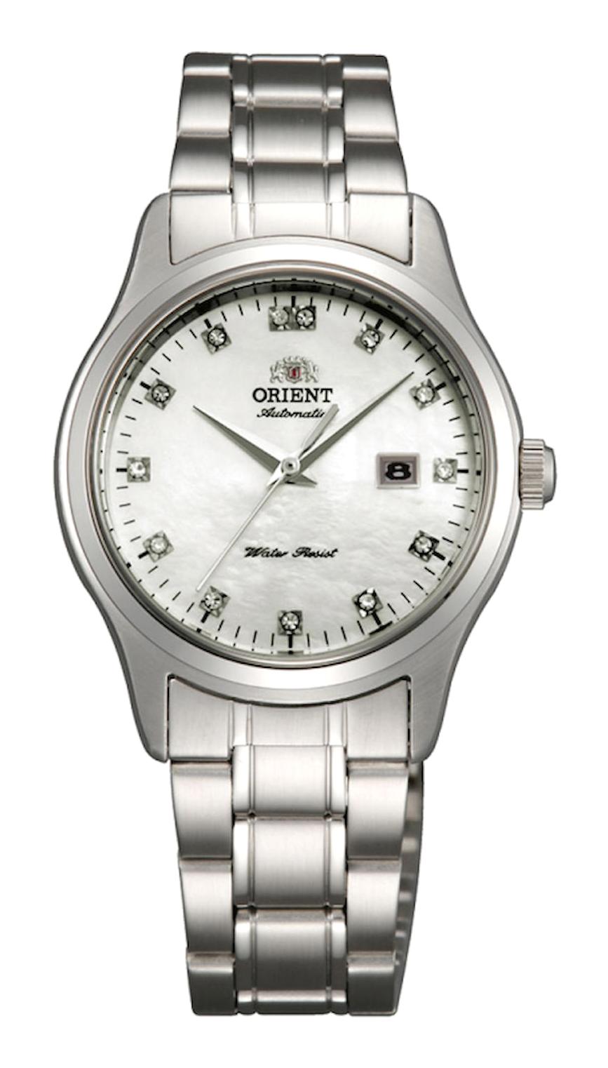 Orient FNQ1S001C9 Takvimli 31 mm Gri Çelik Kordon Analog Kadın Kol Saati