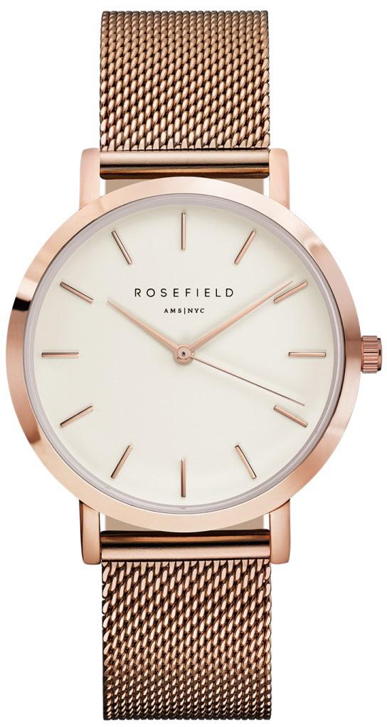Rosefield MWR.M42 38 mm Rose Gold Çelik Kordon Analog Kadın Kol Saati