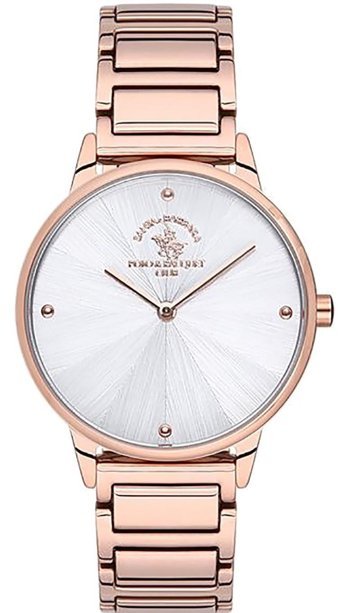 Santa Barbara Polo & Racquet Club SB.1.10025.3 34 mm Rose Gold Çelik Kordon Analog Kadın Kol Saati