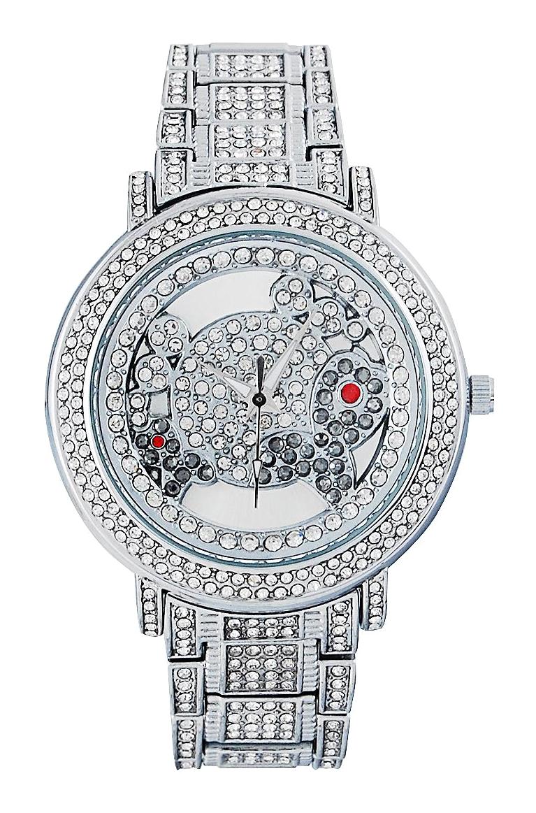 Chavin ST566 41-45 mm Gri Alloy-Çelik Kordon Analog Kadın Kol Saati