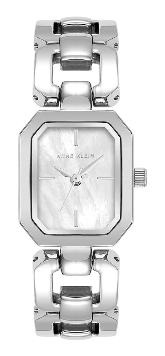 Anne Klein AK-4149MPSV 30 mm Gri Metal Kordon Analog Kadın Kol Saati