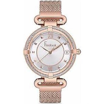 Freelook FL.1.10207.3 36 mm Rose Gold Çelik Kordon Analog Kadın Kol Saati