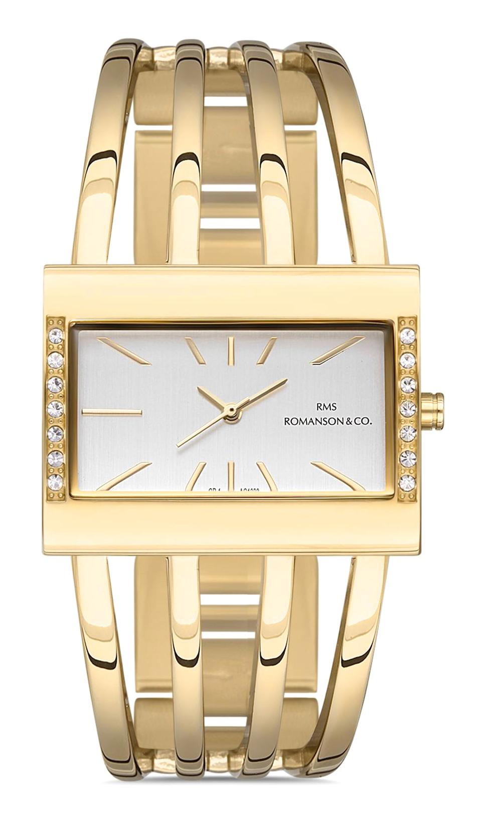 Romanson GR.1.AG1382.01 33 mm Altın Çelik Kordon Analog Kadın Kol Saati