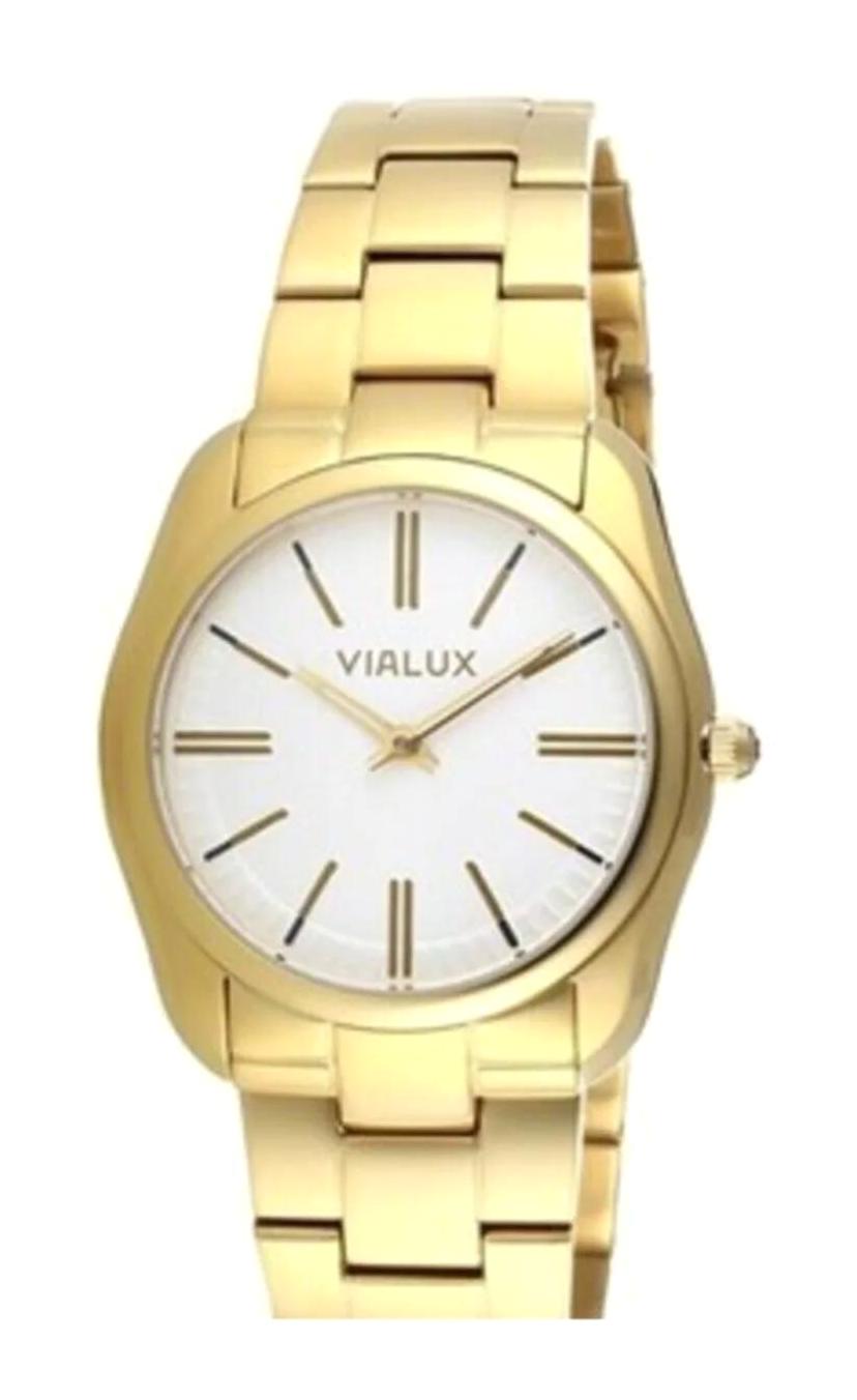 Q&Q 36 mm Altın Çelik Kordon Analog Kadın Kol Saati