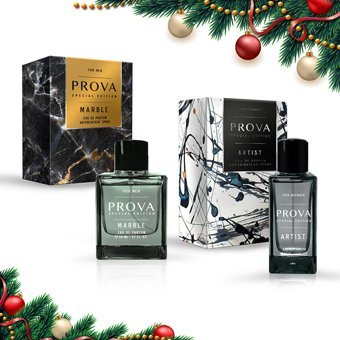 Prova Marble İkili Erkek-Kadın Parfüm Seti EDP