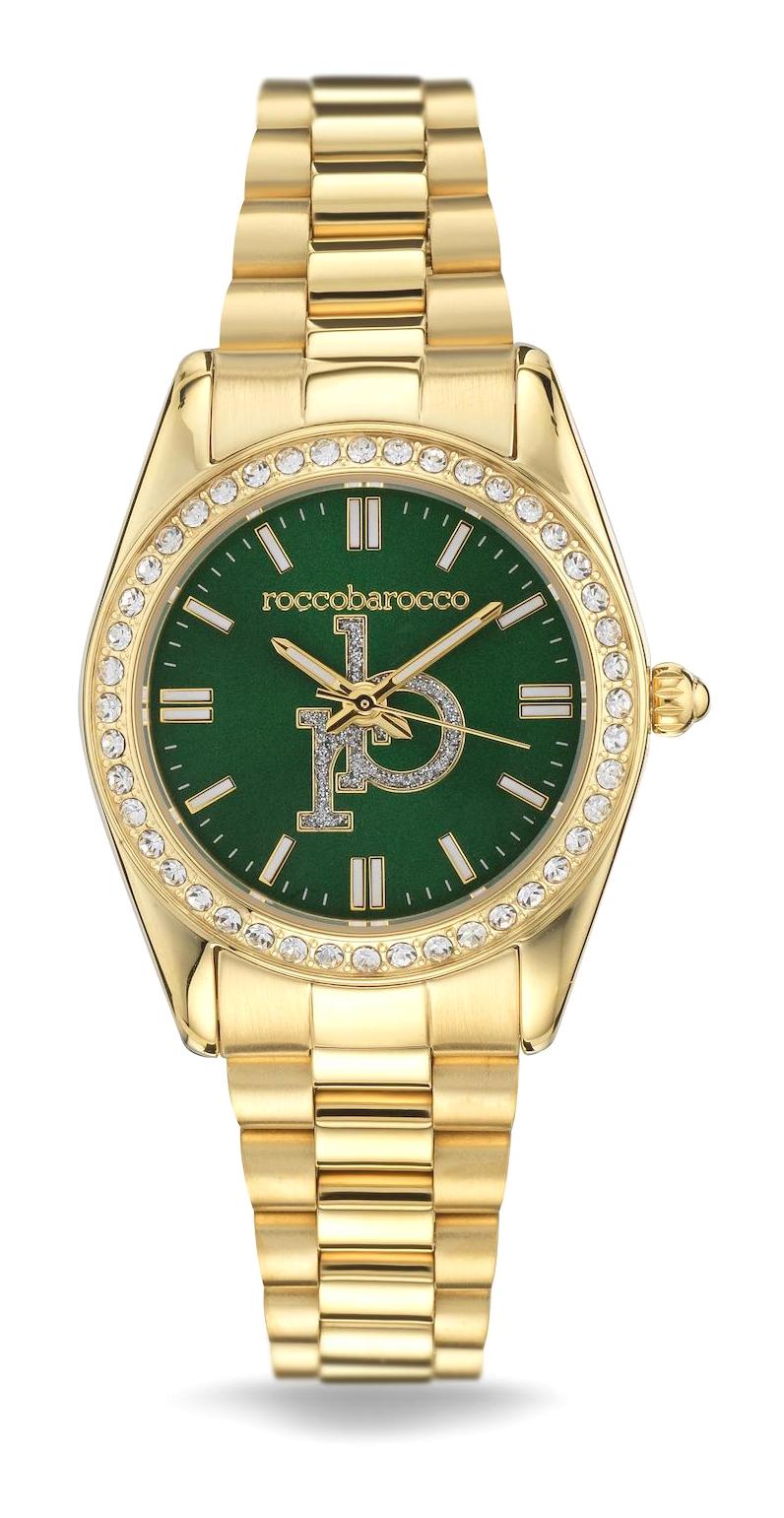 Rocco Barocco RB.3468L-05M 31 mm Altın Çelik Kordon Analog Kadın Kol Saati