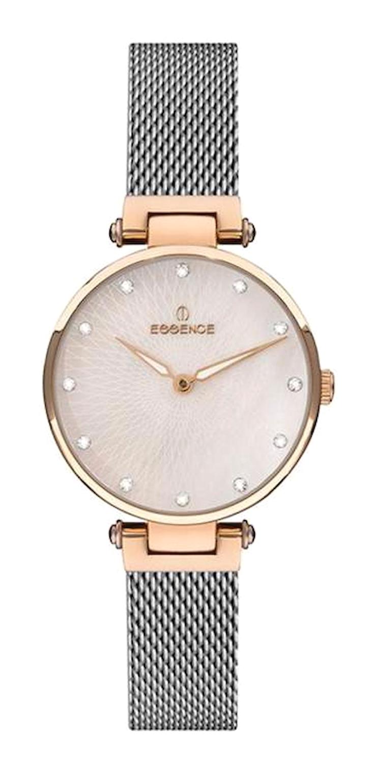 Essence ES6670FE.520 32 mm Gri Hasır Kordon Analog Kadın Kol Saati