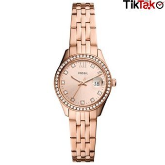 Fossil FES5038 32 mm Rose Gold Çelik Kordon Analog Kadın Kol Saati